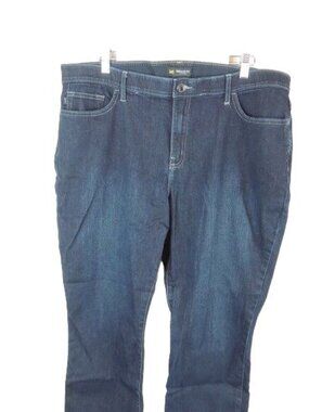 Lee Dark Wash Mid Rise Regular Fit Jeans Size 18M